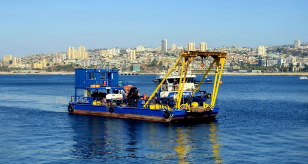 Flota de apoyo con la Poderosa